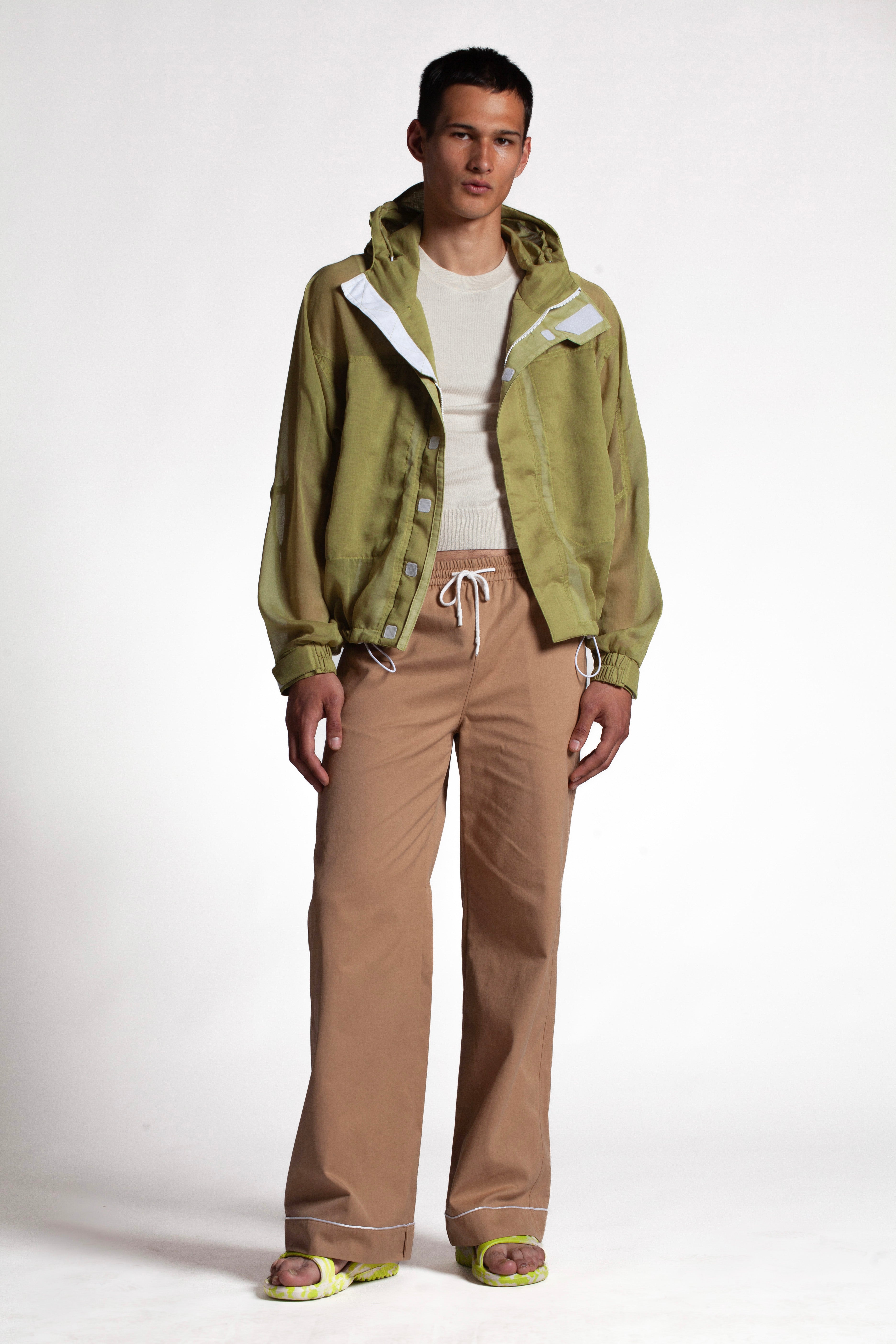 aere アエレ　sheer tumbler jacket Reece Sheer Anorak – HOLD NYC